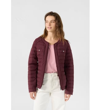 Doudoune de tailleur Ingrid - Jott - Cerise noire