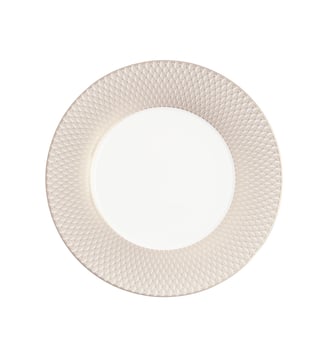 Assiette de présentation Malmaison Impériale Porcelain Plati - MALMAISON IMPÉRIALE - Christofle - Blanc