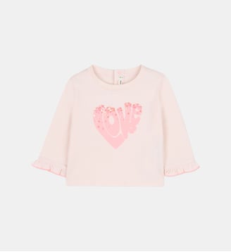 T-shirts à manches longues - Billieblush - Rose courage