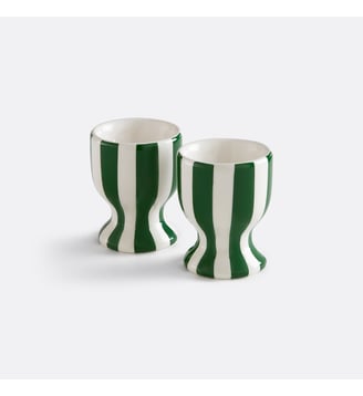 Lot de 2 coquetiers en dolomite La Redoute Interieurs