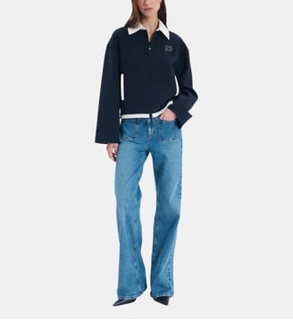 Jeans Pocket Bleu Ciel - Zapa - Bleu ciel