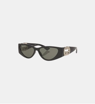 Lunettes de soleil Œil de chat GG1824S - Gucci - Noir