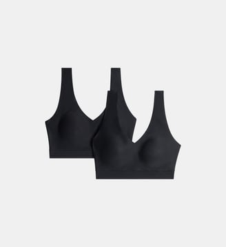 Brassière coques (pack de 2) seconde peau - Chantelle - Noir