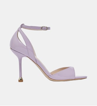 Sandales en cuir verni avec talon - Liu Jo - Lilas