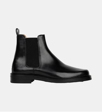 Boots Grant Cuir - Bobbies - Noir intense