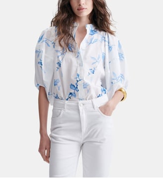 Blouse Manches Bouffantes Félicie - Vanessa Bruno - Écru
