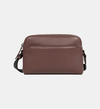 Sac trotteur Root en cuir - Lancaster - Marron
