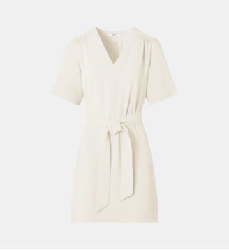 Robe Retie - Zapa - Écru