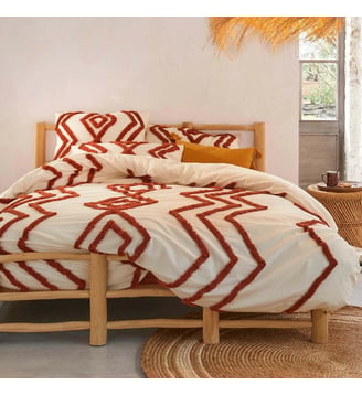 Housse de couette coton La Redoute Interieurs