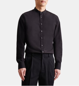 Chemise d'affaires 1/1 Slim Col montant - Seidensticker - Noir