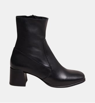 Bottines à talons Argentat en cuir - Jonak - Noir