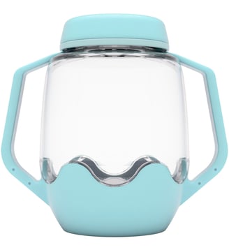 Bocal sensoriel jaune - Glo Pals - Blanc