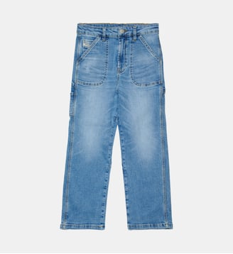 Jean coupe relaxed - D-Bart - Diesel Kids - Denim bleu