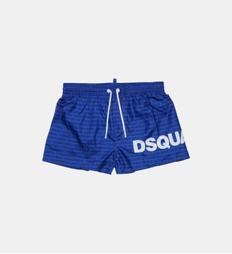 Boxer de bain avec logo - Dsquared2 - Bleu