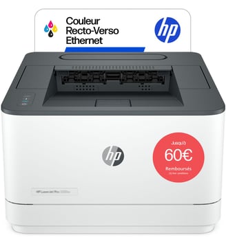 Imprimante laser LaserJet Pro 3002dn - HP - Blanc