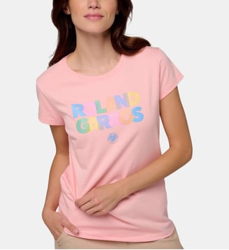 T-shirt Signature - Roland-Garros - Rose