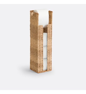 Panier pour papier toilette avec dérouleur - La Redoute Interieurs - Naturel