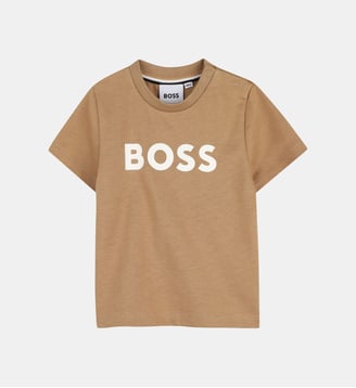 Tee-shirt manches courtes - BOSS Kidswear - Beige