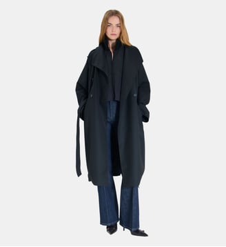 Trench Tybalt Noir - Zapa - Noir