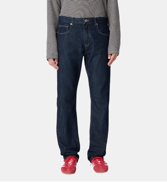 Jean jogpant taille élastiquée HAROLD - Ikks - Bleu nuit