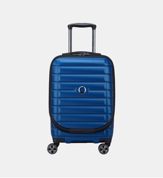 Valise cabine extensible 4R 55 cm - Delsey Paris - Bleu
