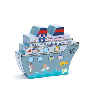Jeux classiques - Naviplouf - Djeco - Multicolore