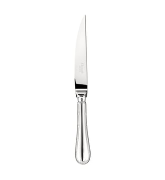Couteau à steak en métal argenté - RUBANS - Christofle - Argent