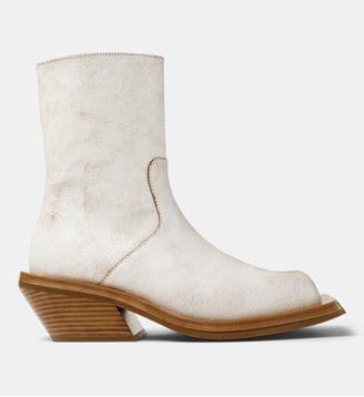 Bottines Quetal cuir - Camperlab - Blanc