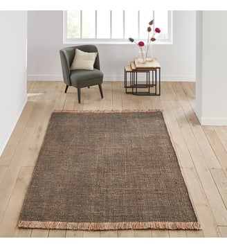 Tapis en jute - La Redoute Interieurs - Kaki
