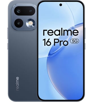 Smartphone 16 Pro Gris 256Go 5G - REALME - Gris