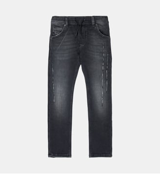 JoggJeans® coupe regular, délavé gris - KROOLEY Diesel Kids