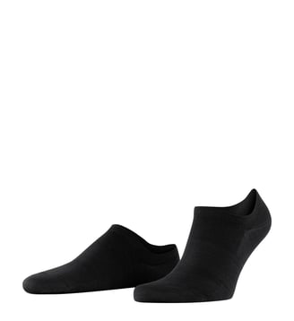 Chaussettes Invisibles ClimaWool Laine Vierge - Falke - Noir basic