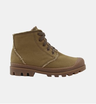 Bottines à lacet crantées - Jules & Jenn - Kaki