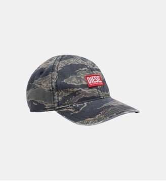 Casquette de baseball avec imprimé camouflage - Diesel - Vert
