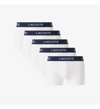 Lot de 5 boxers courts coton stretch Lacoste