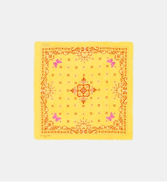 Foulard imprimé ethnique ALEXIA - La Petite Etoile - Jaune