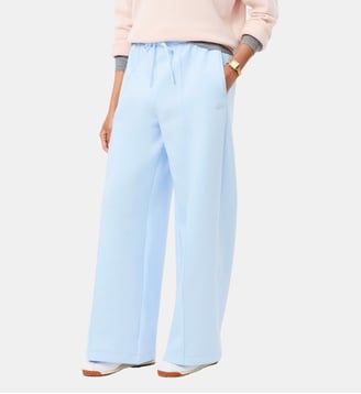 Pantalon de survêtement jersey wide fit - Lacoste - Bleu clair