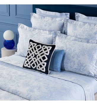 Housse de couette en satin - Yves Delorme - Multicolore