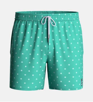 Short de bain avec micro-motif - Impetus - Vert