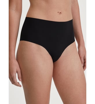 Culotte taille haute Sleek Skin - Calida - Noir