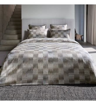 Housse De Couette Reflet - Anne de Solène - Gris foncé