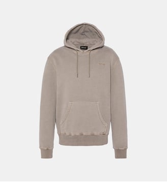 Sweatshirt à capuche effet délavé Schott