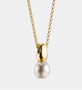Chaîne avec pendentif en perles Natural Beauty - Thomas Sabo - Or