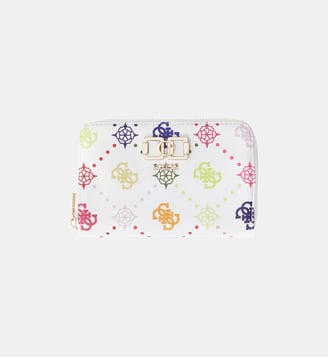 Portefeuille logo Emelie - Guess - Fantaisie multicolore