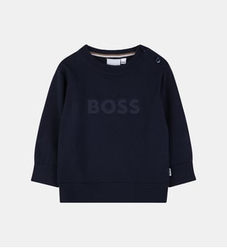 Pull en maille - BOSS Kidswear - Bleu cargo
