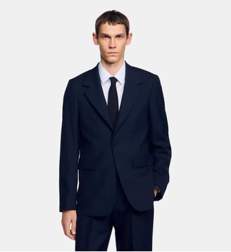 Veste de costume en laine Sandro