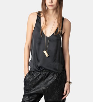 Top Tarys Satin - Zadig&Voltaire - Noir