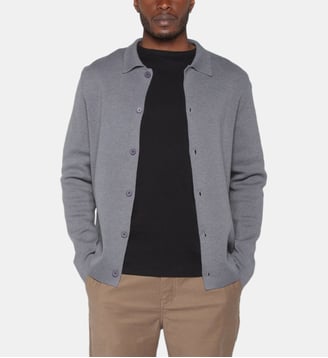 Cardigan Messi - Serge Blanco - Gris chiné
