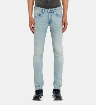 Skinny Jeans Low Waist 1979 Sleenker - Diesel - Bleu clair