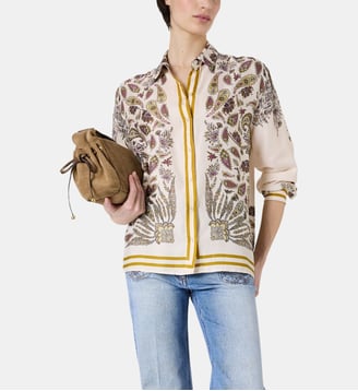 Chemise imprimé foulard - CANNA - Gerard Darel - Jaune